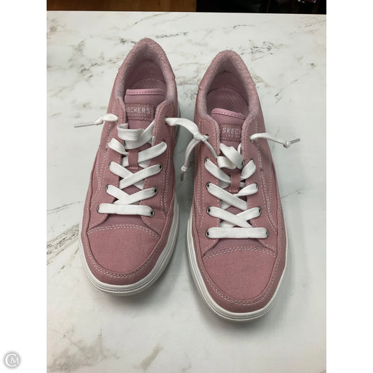 Shoes Sneakers By Skechers In Pink, Size: 9