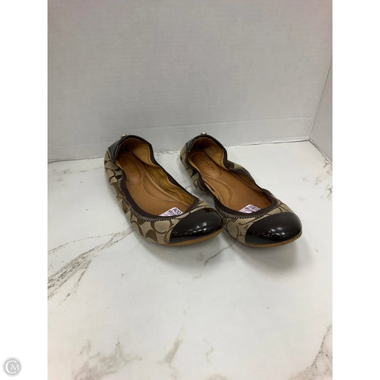 Shoes Designer By Coach In Tan, Size: 9