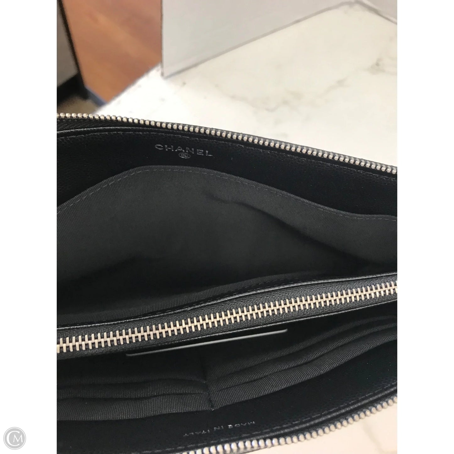 Clutch Luxury Designer By Chanel, Size: Large