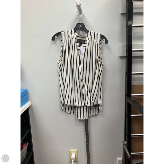 Top Sleeveless By Inc In Striped Pattern, Size: S