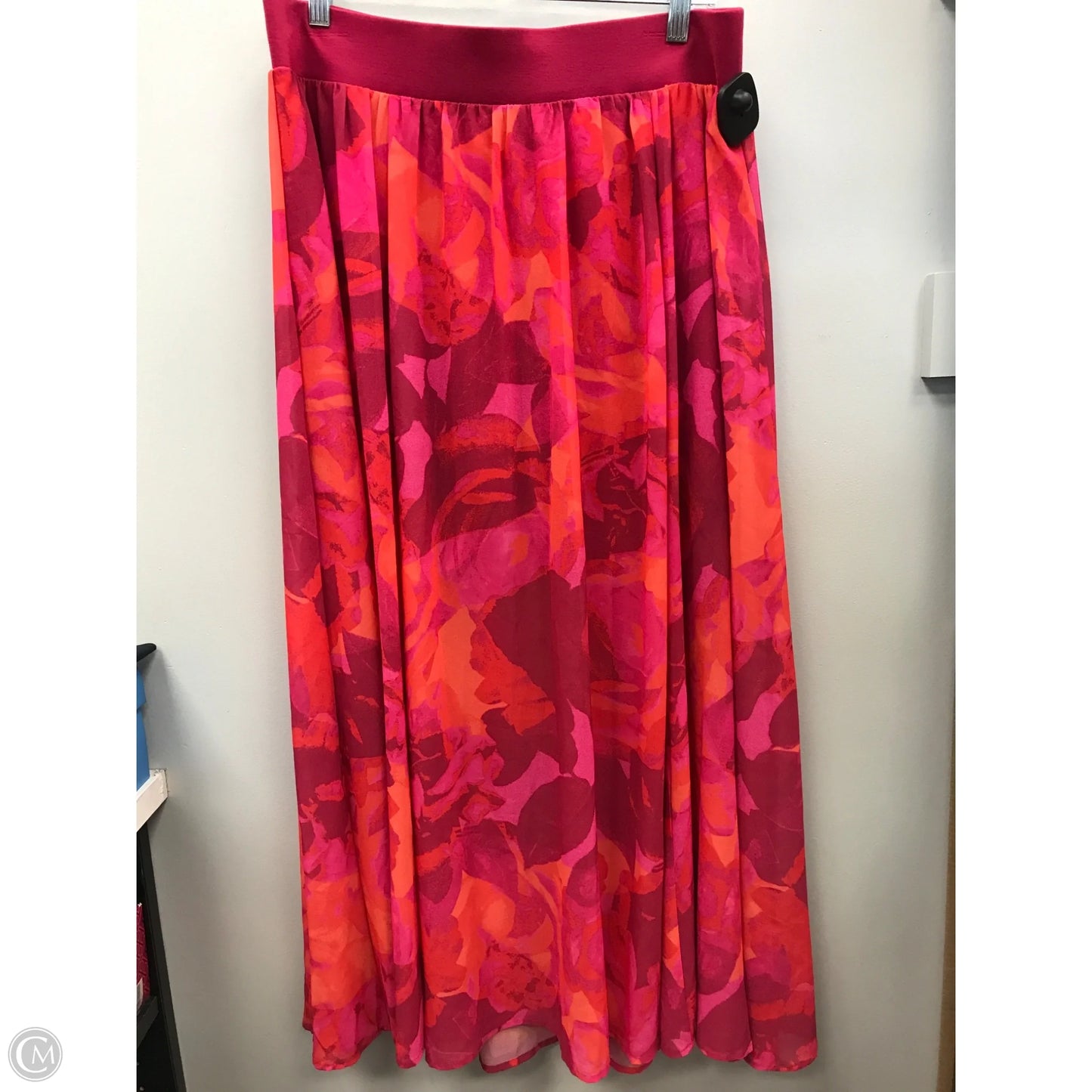 Skirt Midi By Torrid In Red, Size: L