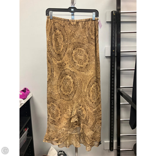 Skirt Midi By Clothes Mentor In Paisley Print, Size: M