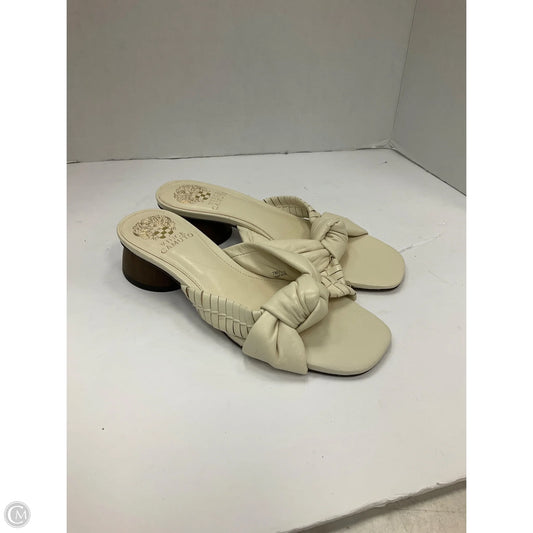 Shoes Heels Block By Vince Camuto In Cream, Size: 7