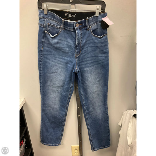 Jeans Straight By White House Black Market In Blue, Size: 10
