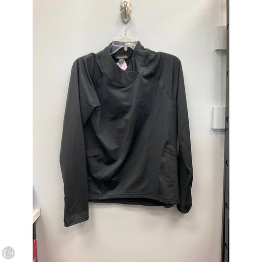 Athletic Top Long Sleeve Crewneck By Athleta In Black, Size: M