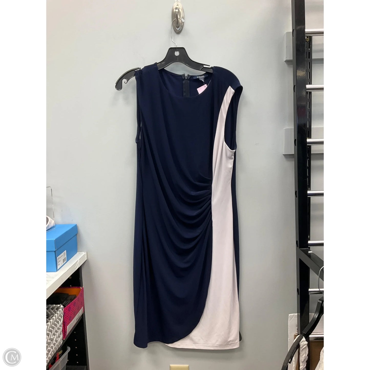 Dress Work By Chaps In Blue, Size: Xl
