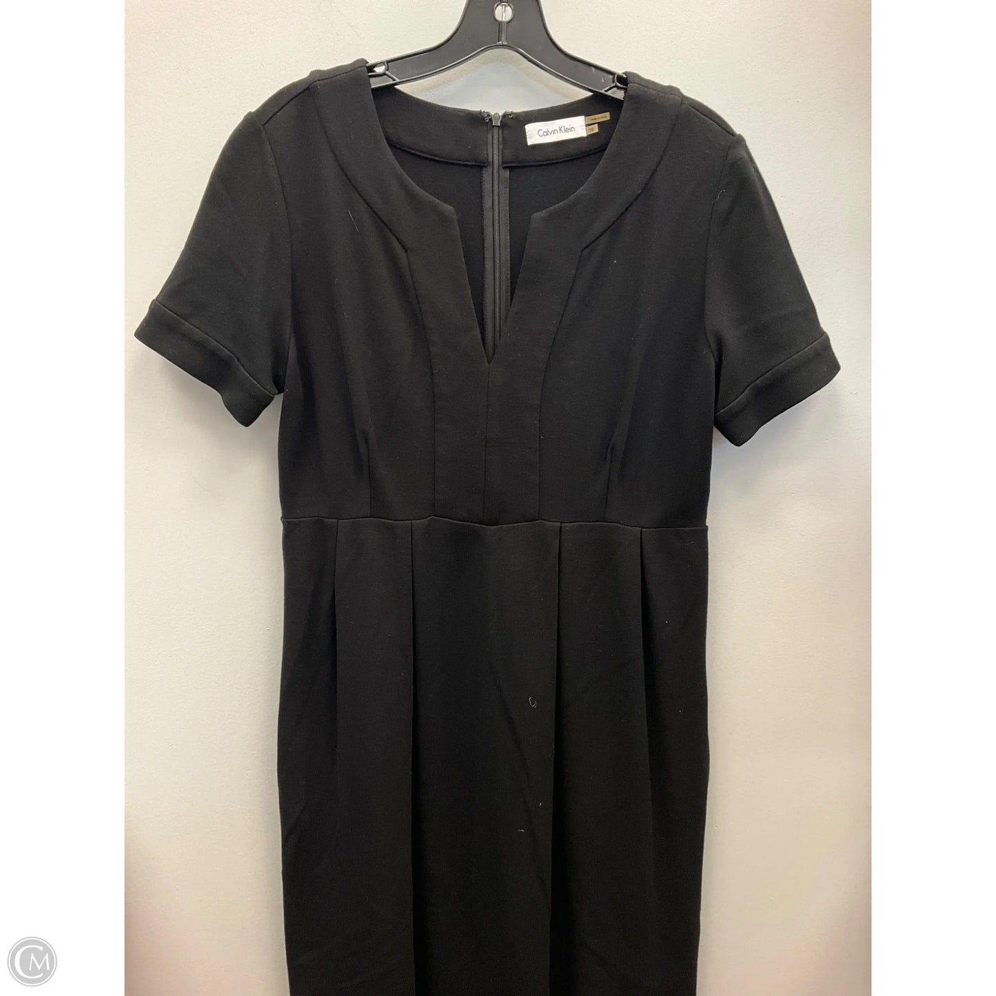 Dress Casual Short By Calvin Klein In Black, Size: 10