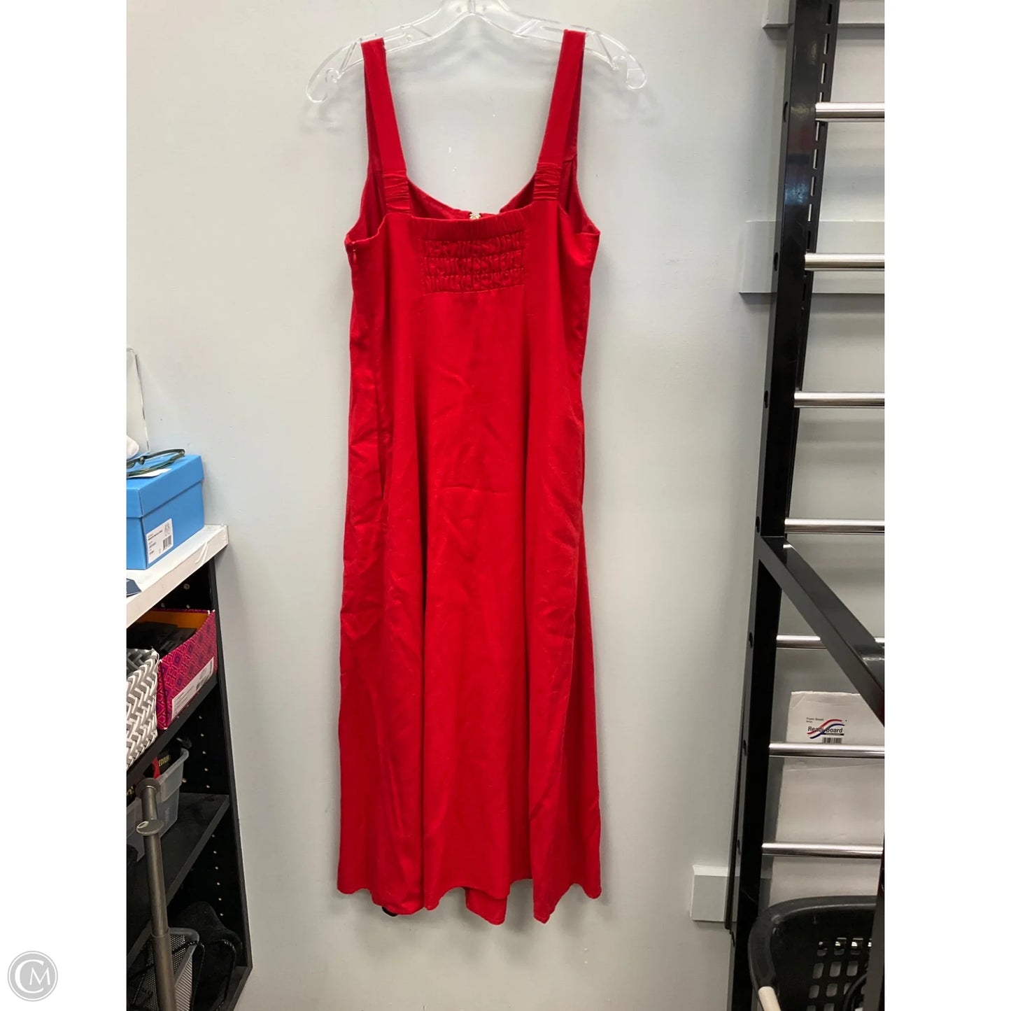 Dress Casual Midi By Tahari In Red, Size: 8