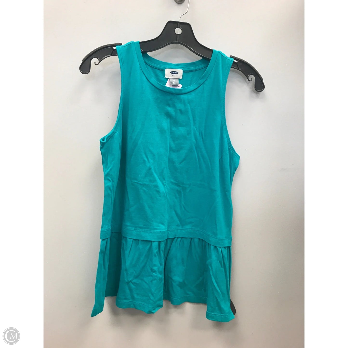 Top Sleeveless By Old Navy In Aqua, Size: Xs