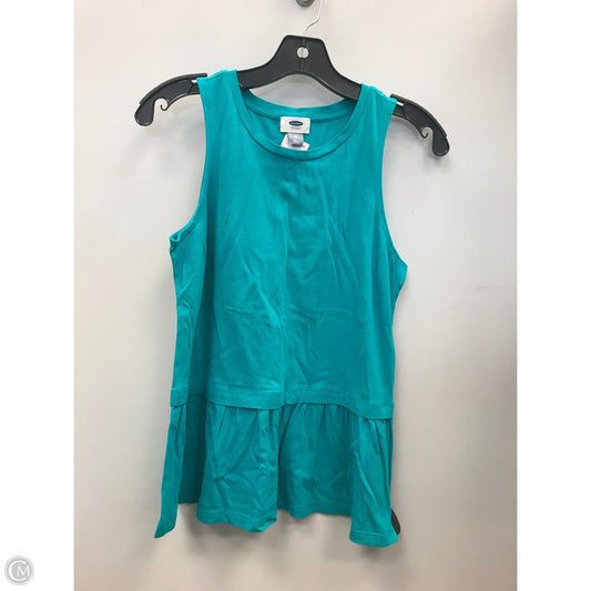 Top Sleeveless By Old Navy In Aqua, Size: Xs