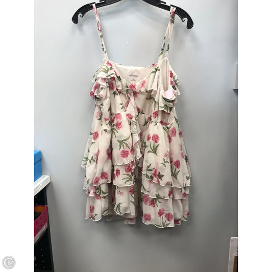 Top Sleeveless By Wild Fable In Floral Print, Size: Xxl