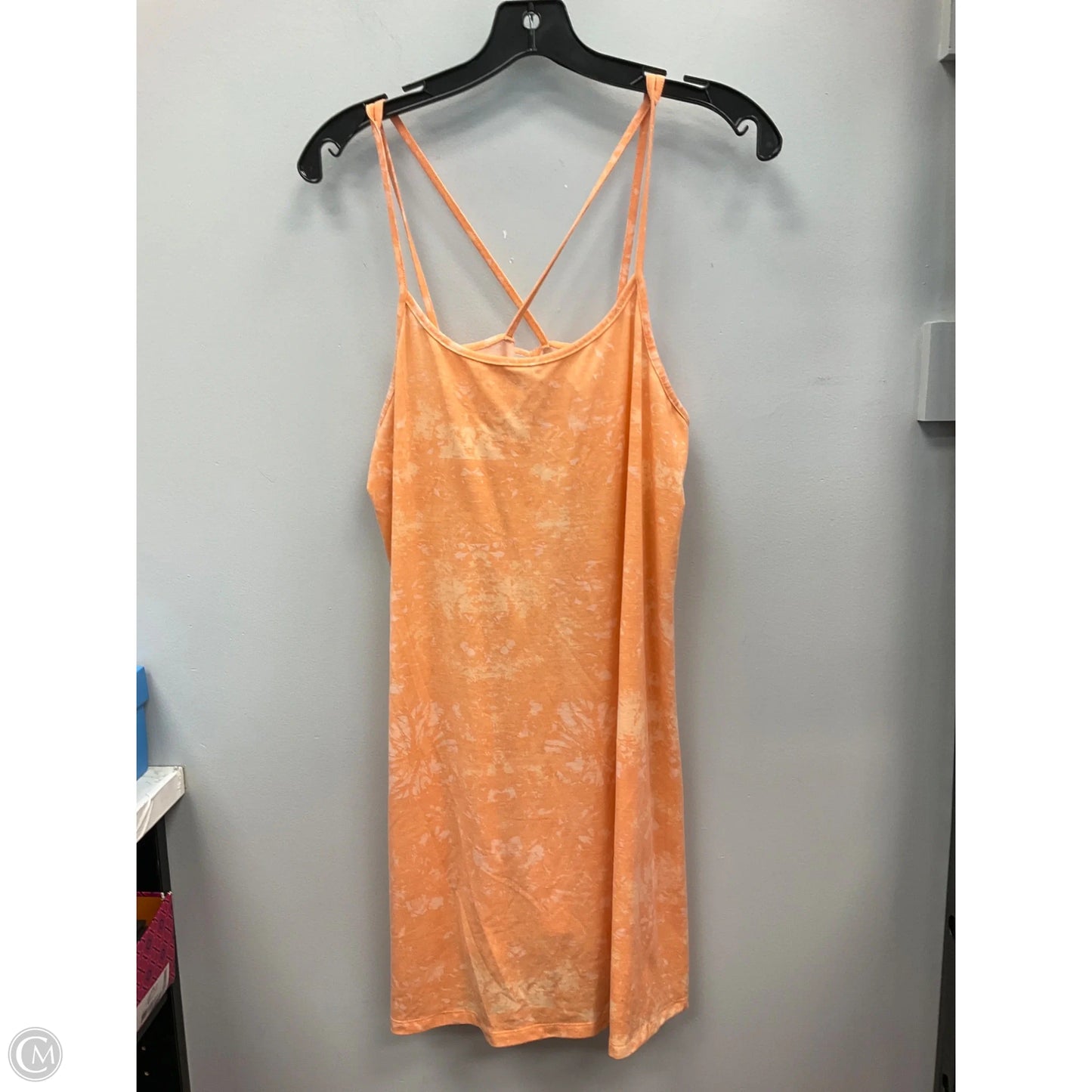 Top Sleeveless By Hurley In Orange, Size: Xl