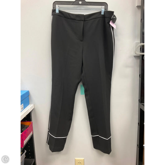 Pants Dress By Tahari In Black & White, Size: 10
