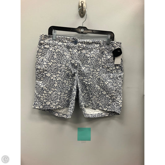 Shorts By Loft In Blue & White, Size: 8