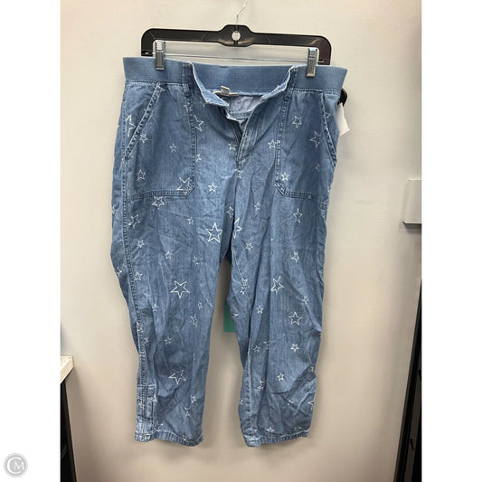 Pants Cargo & Utility By Style And Company In Blue Denim, Size: 10
