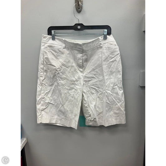 Shorts By Talbots In White, Size: 12