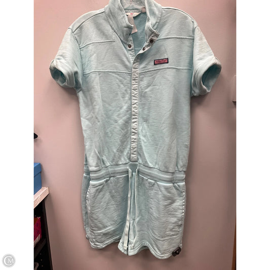 Romper By Vineyard Vines In Aqua, Size: L