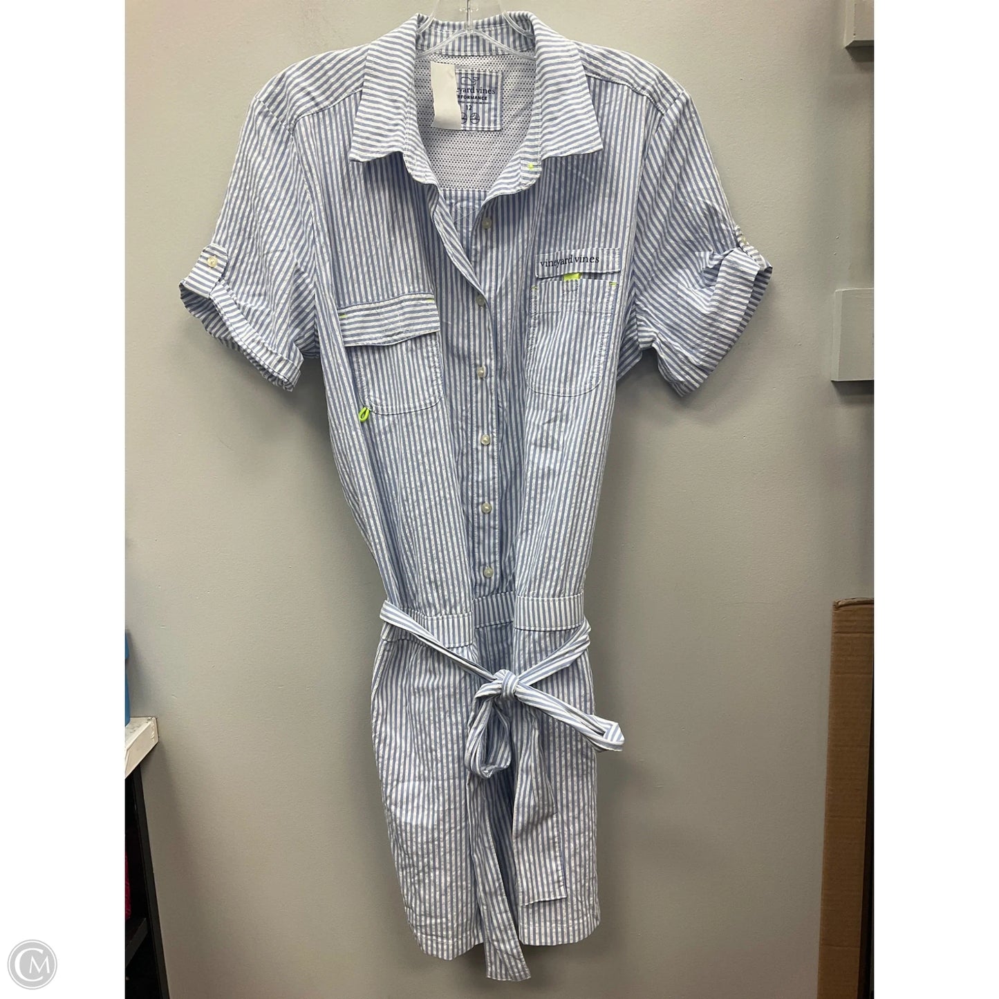 Romper By Vineyard Vines In Striped Pattern, Size: 12