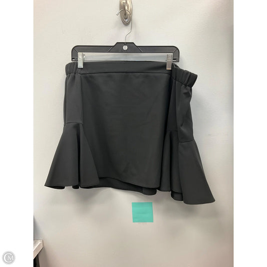 Top Short Sleeve By Topshop In Black, Size: 8