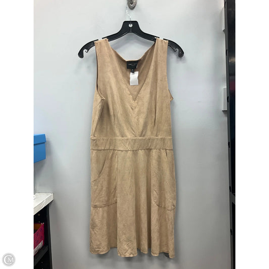 Dress Casual Short By Romeo And Juliet In Tan, Size: M