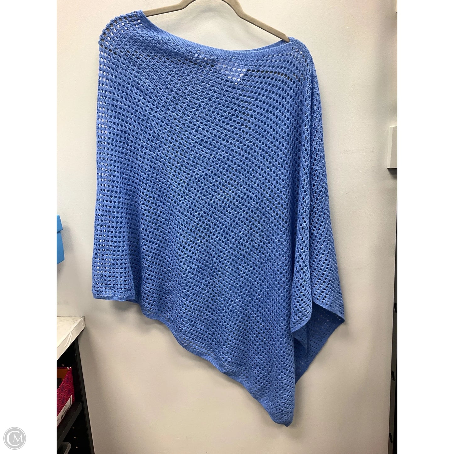 Poncho By J. Jill In Blue, Size: Osfm