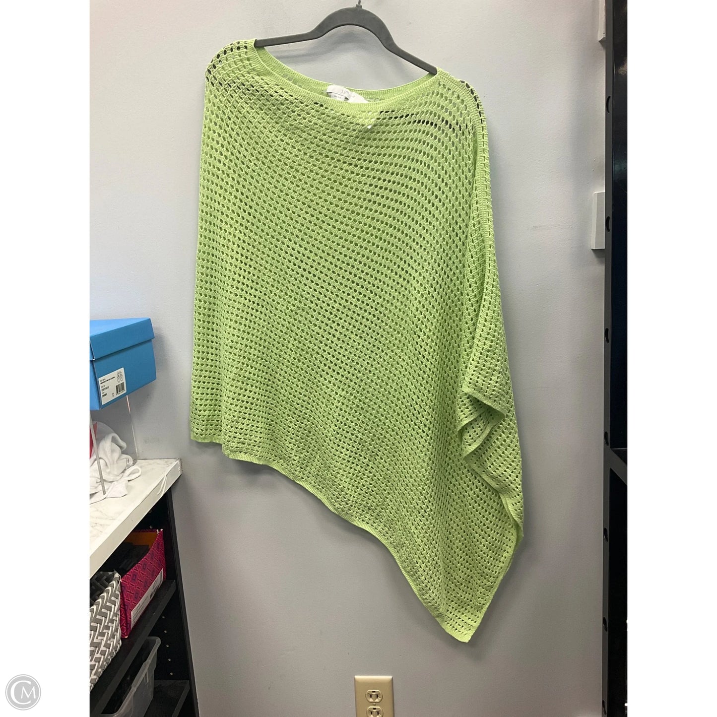 Poncho By J. Jill In Green, Size: Osfm