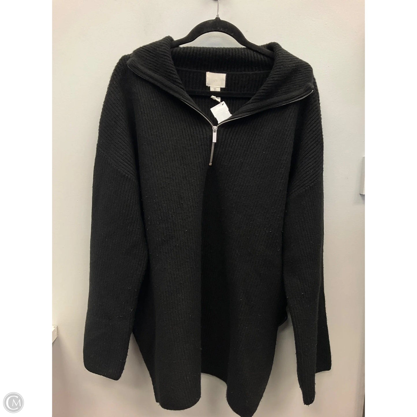 Sweater By H&m In Black, Size: L