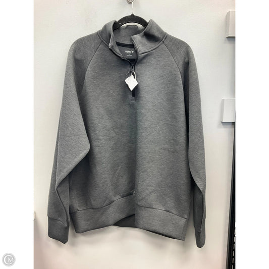 Athletic Sweatshirt Collar By Old Navy In Grey, Size: L