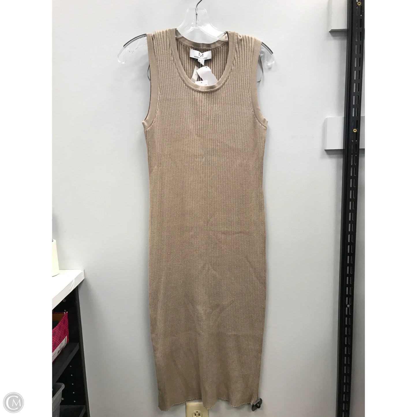 Dress Set 2pc By Magaschoni In Tan, Size: Xl