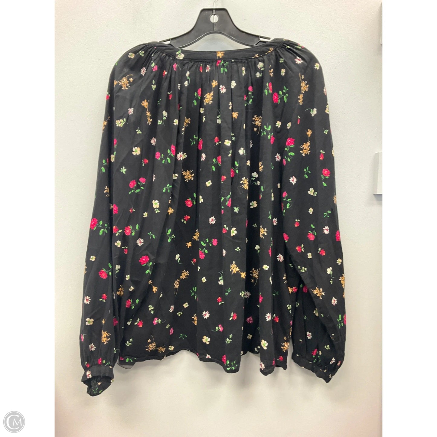 Top Long Sleeve By Old Navy In Floral Print, Size: L