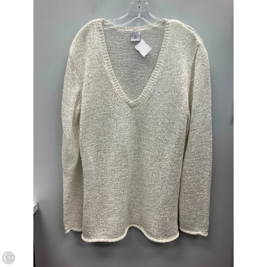 Sweater By Old Navy In White, Size: Xxl