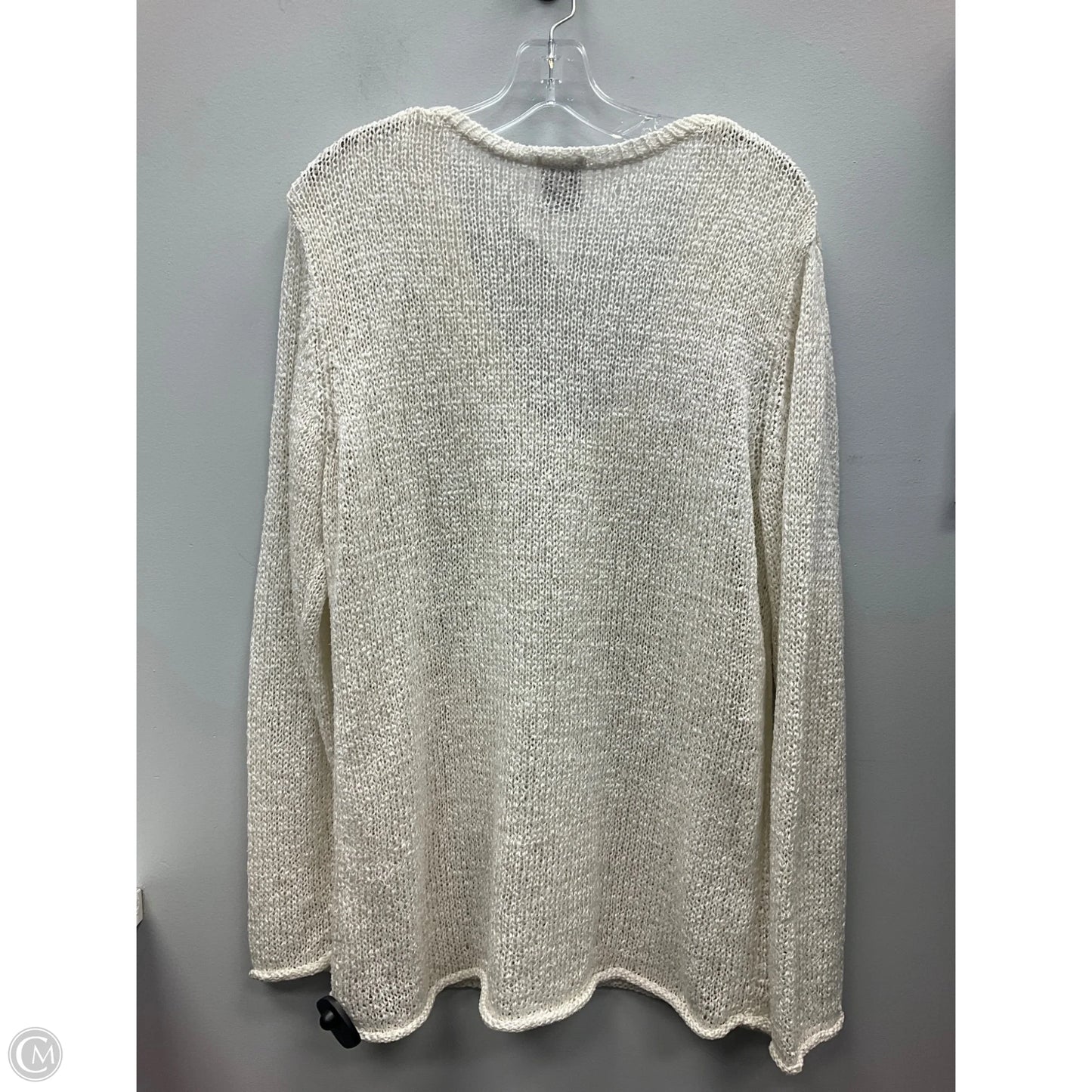 Sweater By Old Navy In White, Size: Xxl