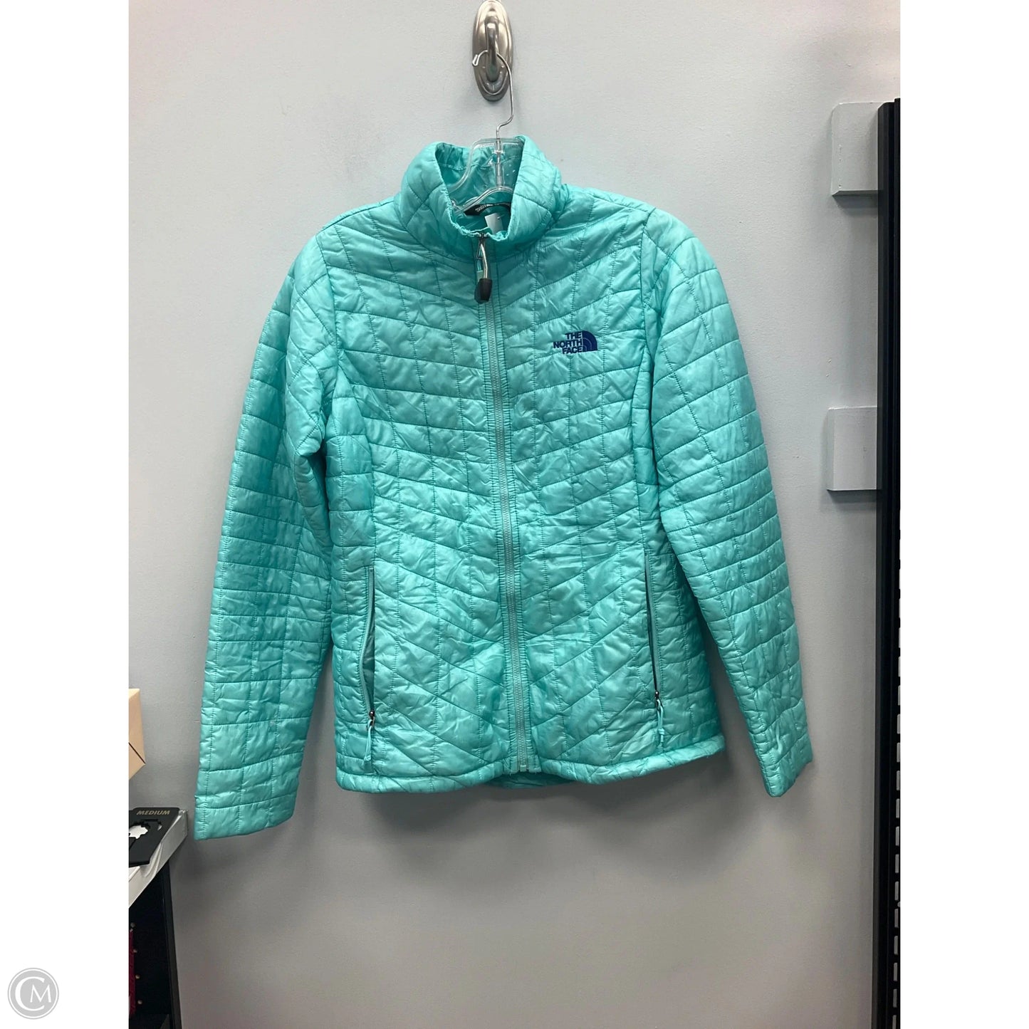 Jacket Puffer & Quilted By The North Face In Aqua, Size: S