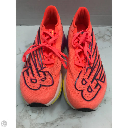 Shoes Athletic By New Balance In Orange, Size: 8