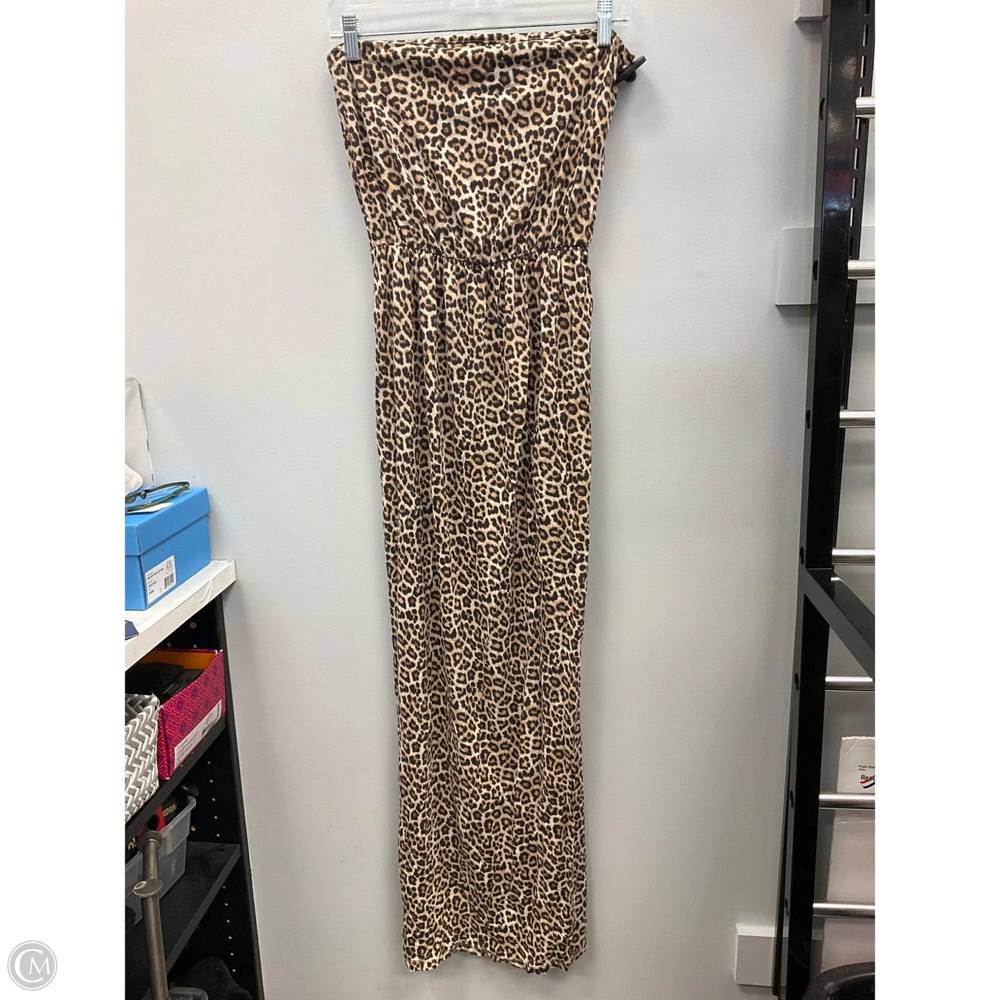 Dress Casual Midi By H&m In Animal Print, Size: M