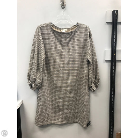 Dress Casual Short By Max Studio In Black & Gold, Size: S