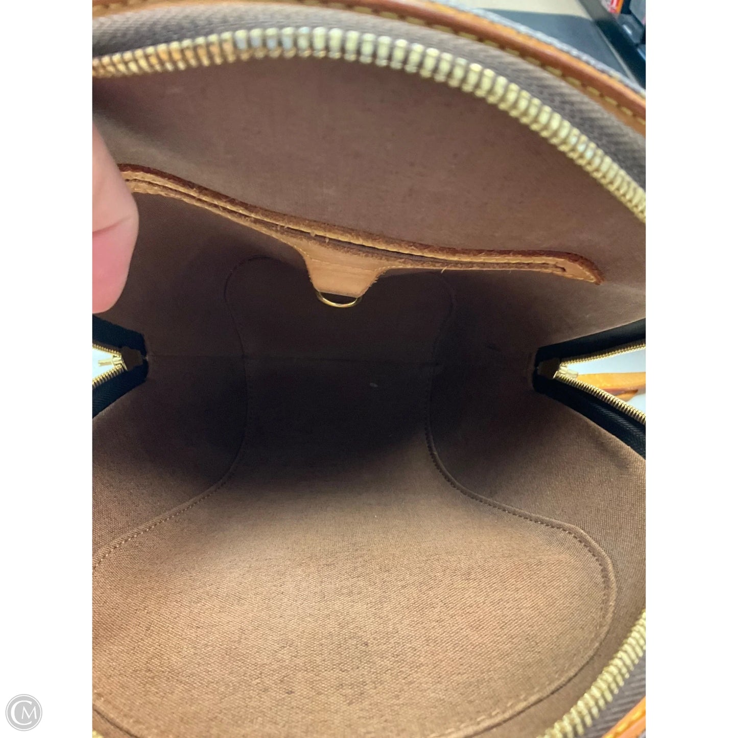 Backpack Luxury Designer By Louis Vuitton, Size: Medium