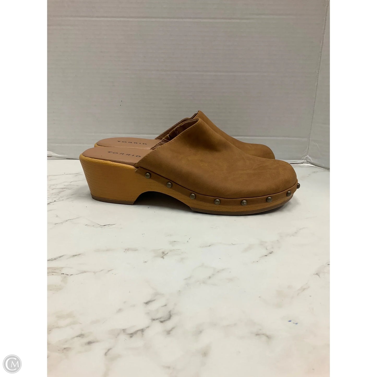 Shoes Heels Block By Torrid In Brown, Size: 8