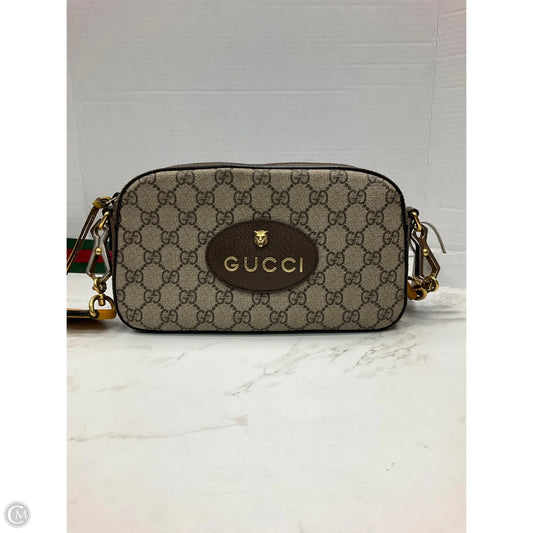 Crossbody Luxury Designer By Gucci, Size: Small