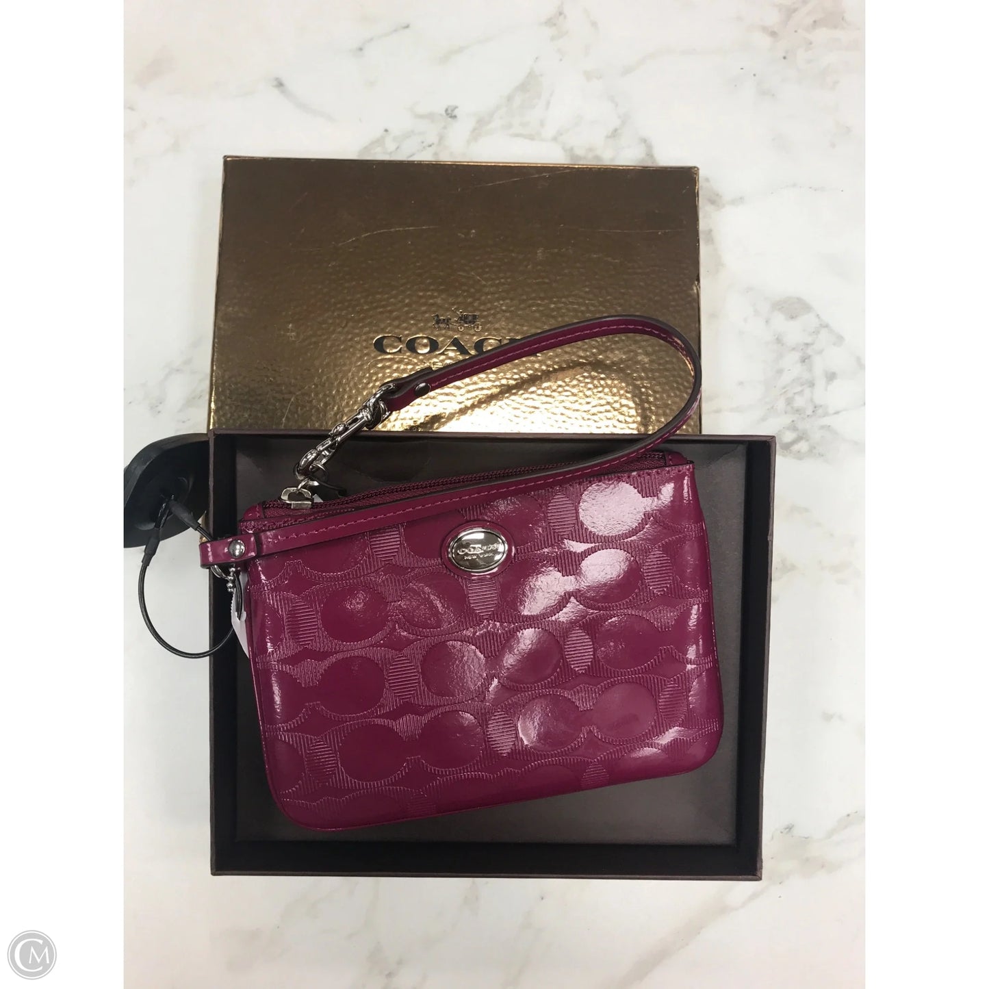 Wristlet Designer By Coach, Size: Small