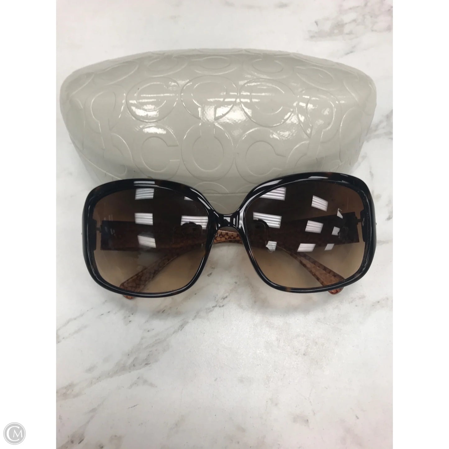 Sunglasses Designer By Coach, Size: