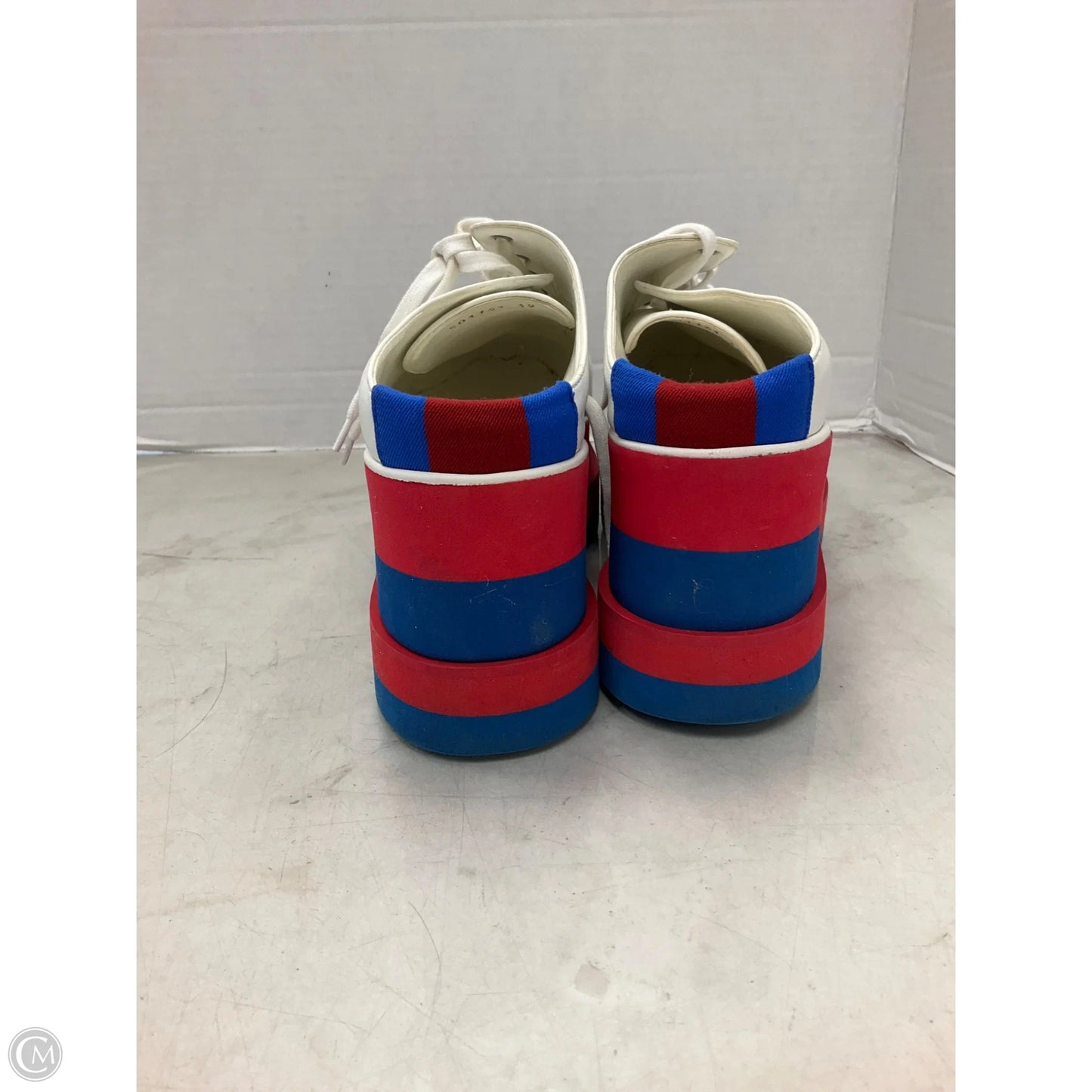 Shoes Luxury Designer By Stella Mccartney In White, Size: 8.5