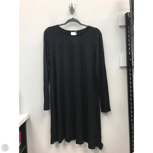 Dress Casual Midi By Old Navy In Black, Size: M