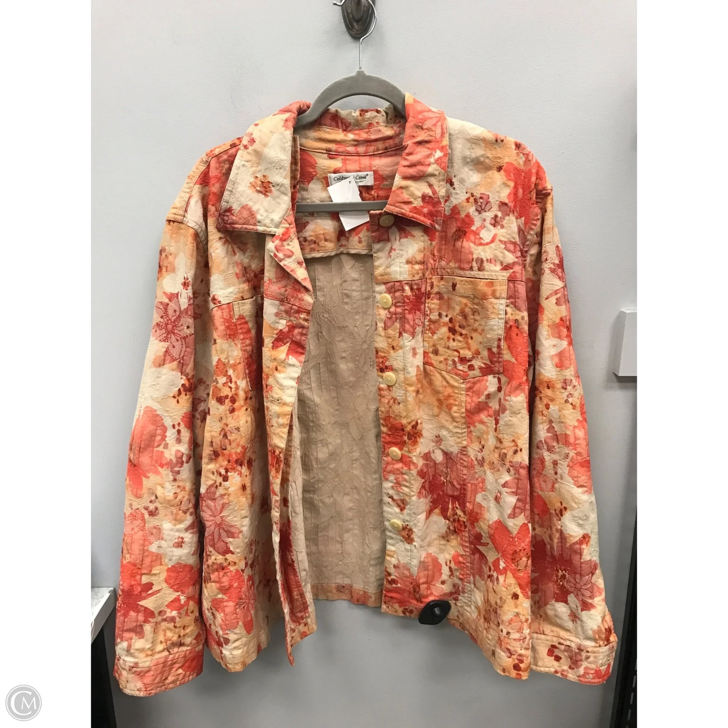 Jacket Other By Coldwater Creek In Orange, Size: 3x