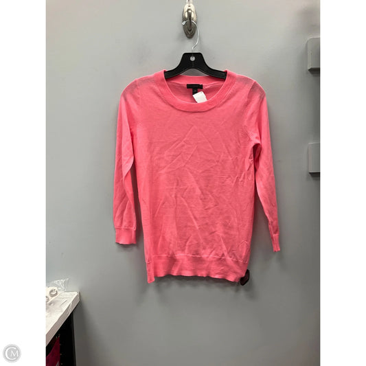 Sweater By J. Crew In Pink, Size: Xs