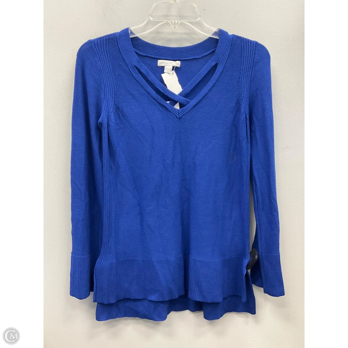 Sweater By New York And Co In Blue, Size: Xs