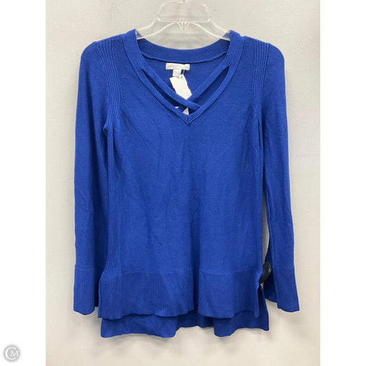 Sweater By New York And Co In Blue, Size: Xs