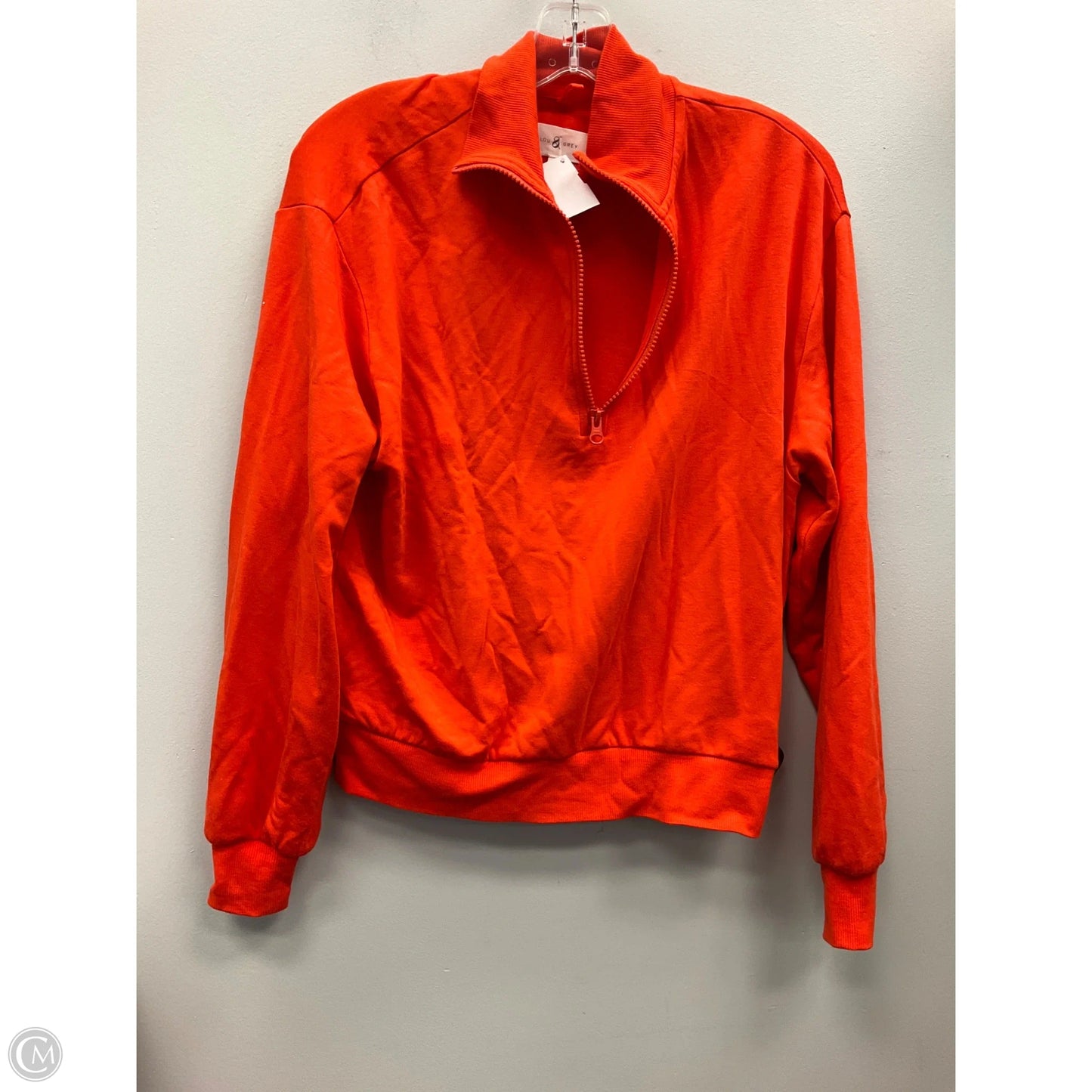 Sweatshirt Collar By Lou And Grey In Orange, Size: Xs
