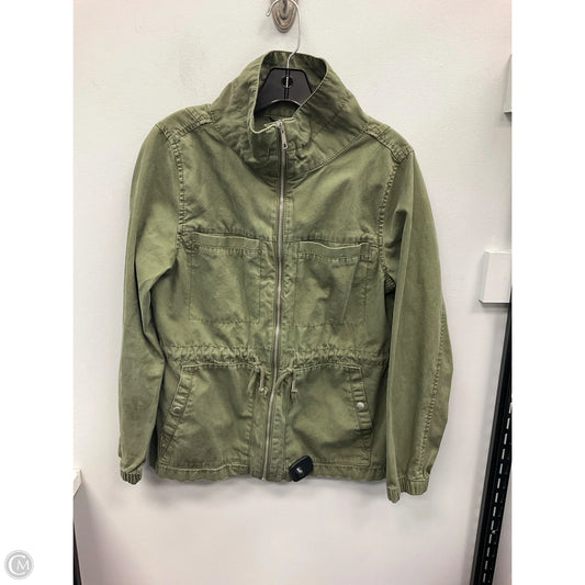 Jacket Moto By Old Navy In Green, Size: M