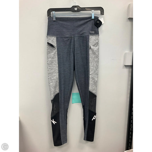 Athletic Leggings By Pink In Grey, Size: S